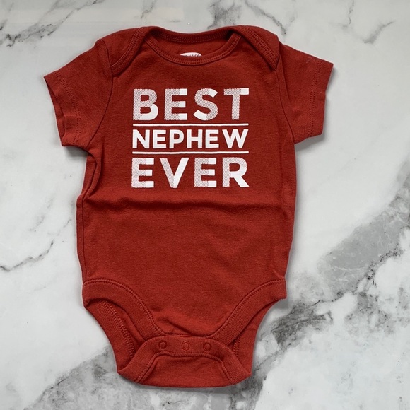 "Best Nephew Ever" Old Navy Onesie - Picture 1 of 3